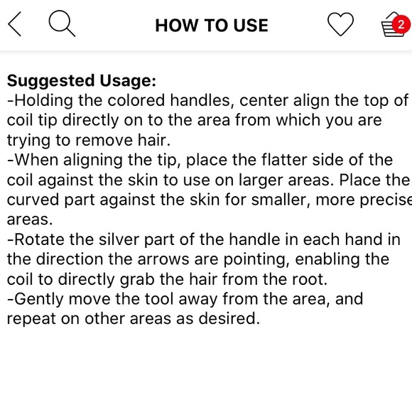 NEW TWEEZERMAN - Smooth Finish Facial Hair Remover - Picture 8 of 8